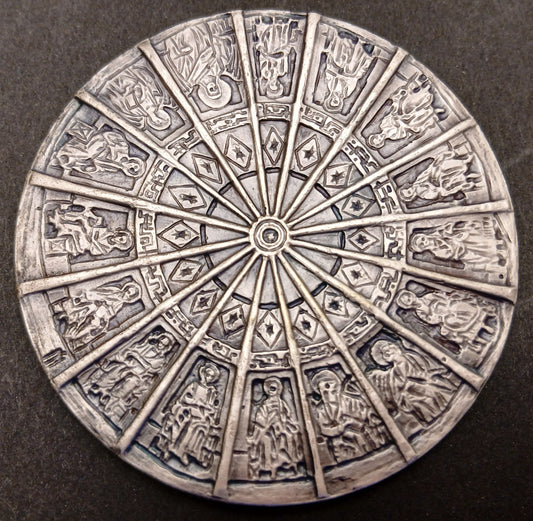 CB- MEDAGLIA JOANNES PAULUS II PARMAM CONVENIT AD MCMLXXXVIII VI JUNII - GTTS69