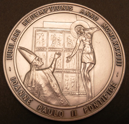 CB- MEDAGLIA IOANNE PAULO II PONTEFICE GIOVANNI PAOLO II GIUBILEO 1983 - GTTS68