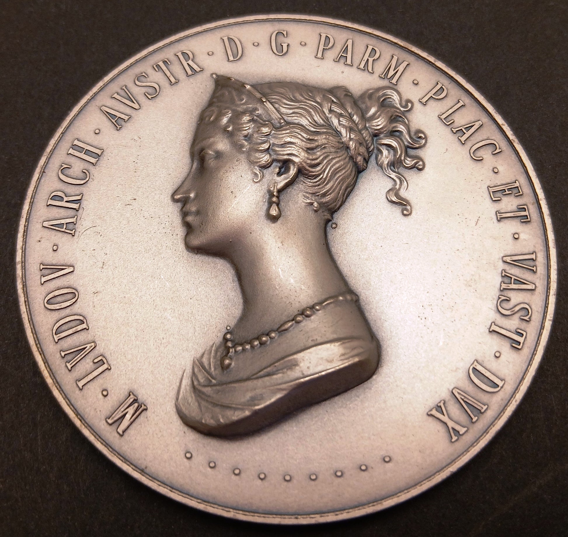 CB- MEDAGLIA PARMA MARIA LUIGIA COSTRUZIONE PONTE SUL FIUME TARO COPIA - GTTS34