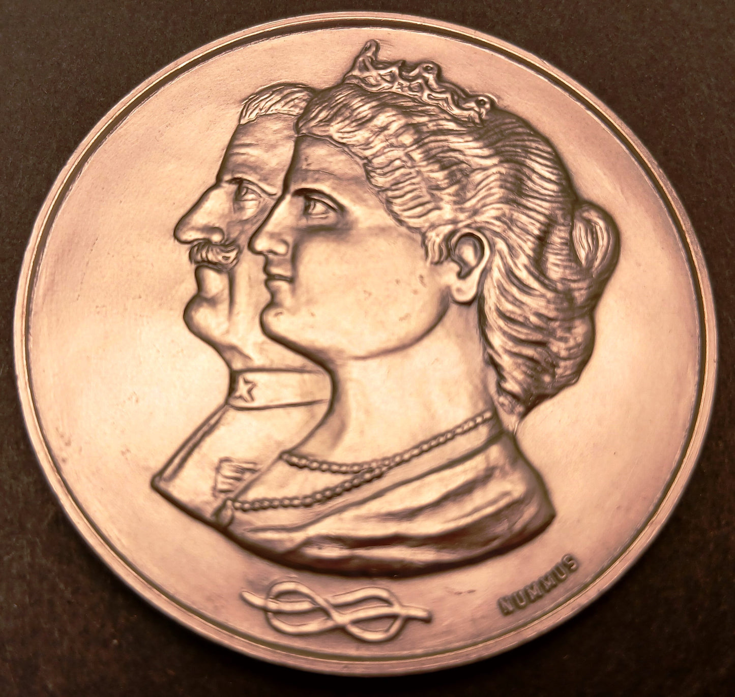 CB- MEDAGLIA UMBERTO II RE D'ITALIA 1904 - 1983 MARIA JOSE' - NUMMUS - GTTS64