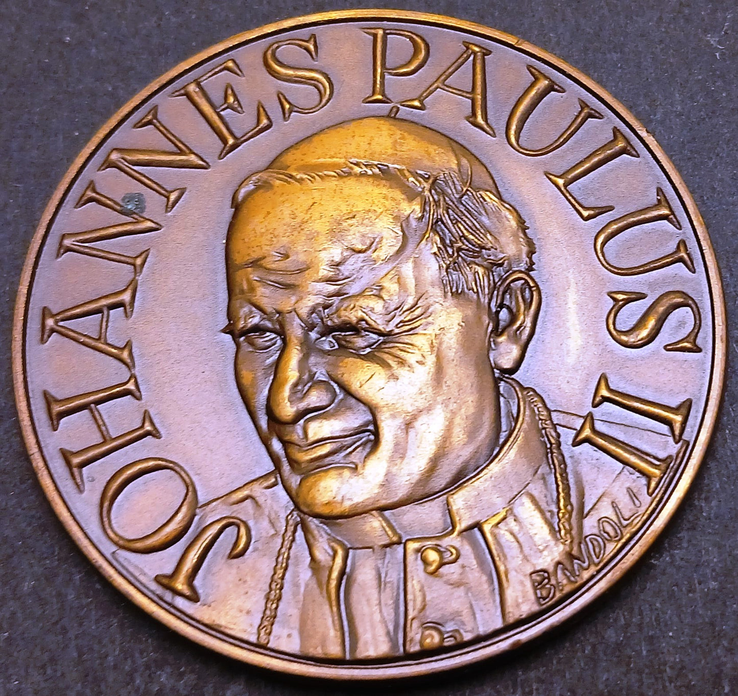 CB- MEDAGLIA JOHANNES PAULUS II  ROMA  BANDOLI - GTTS43