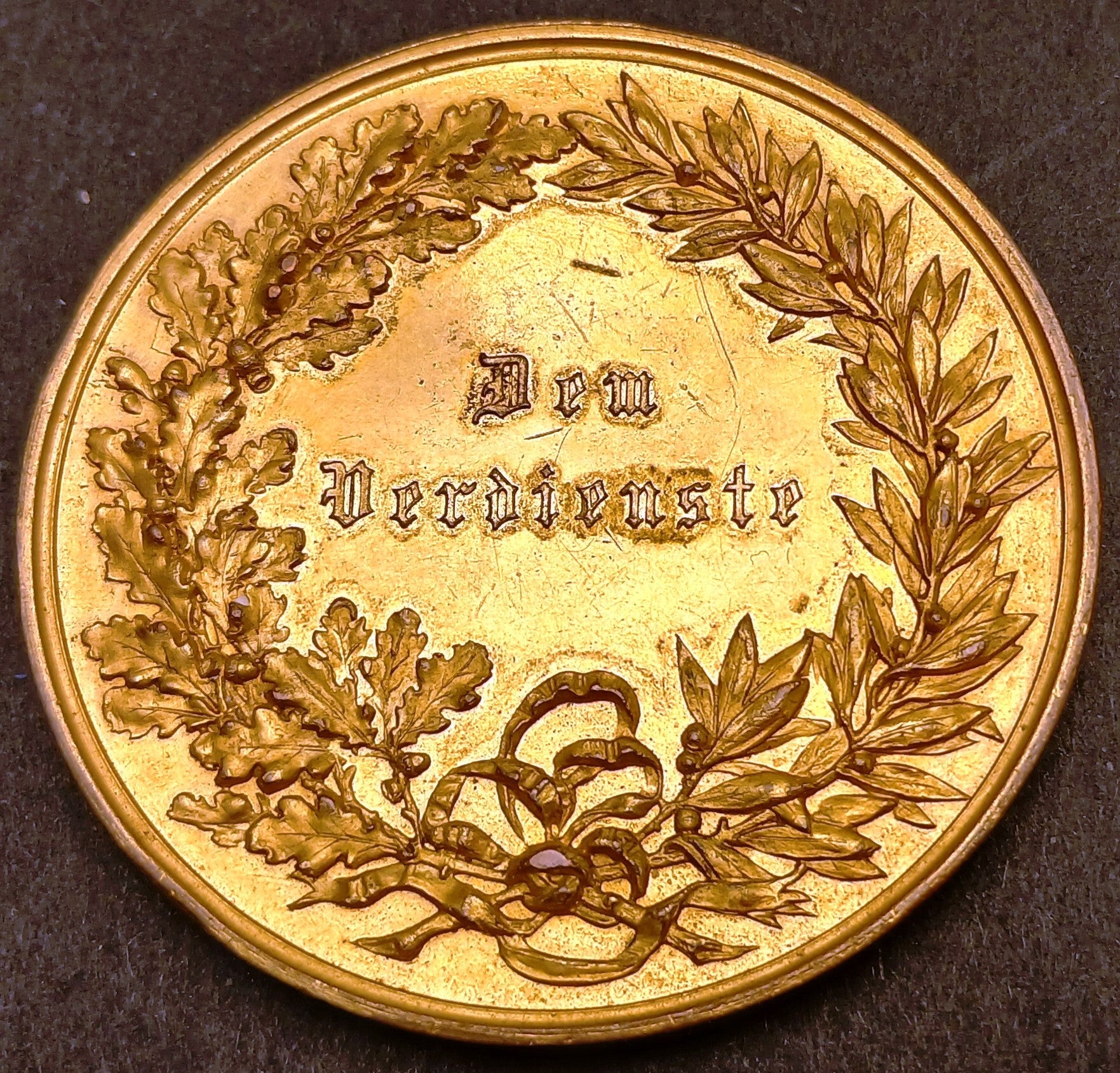 CB- MEDAGLIA DEUTSCHES REICH ALLGEMEINE AUSSTELLUNG FUR KUCHE KELLER HAUS GTTS35