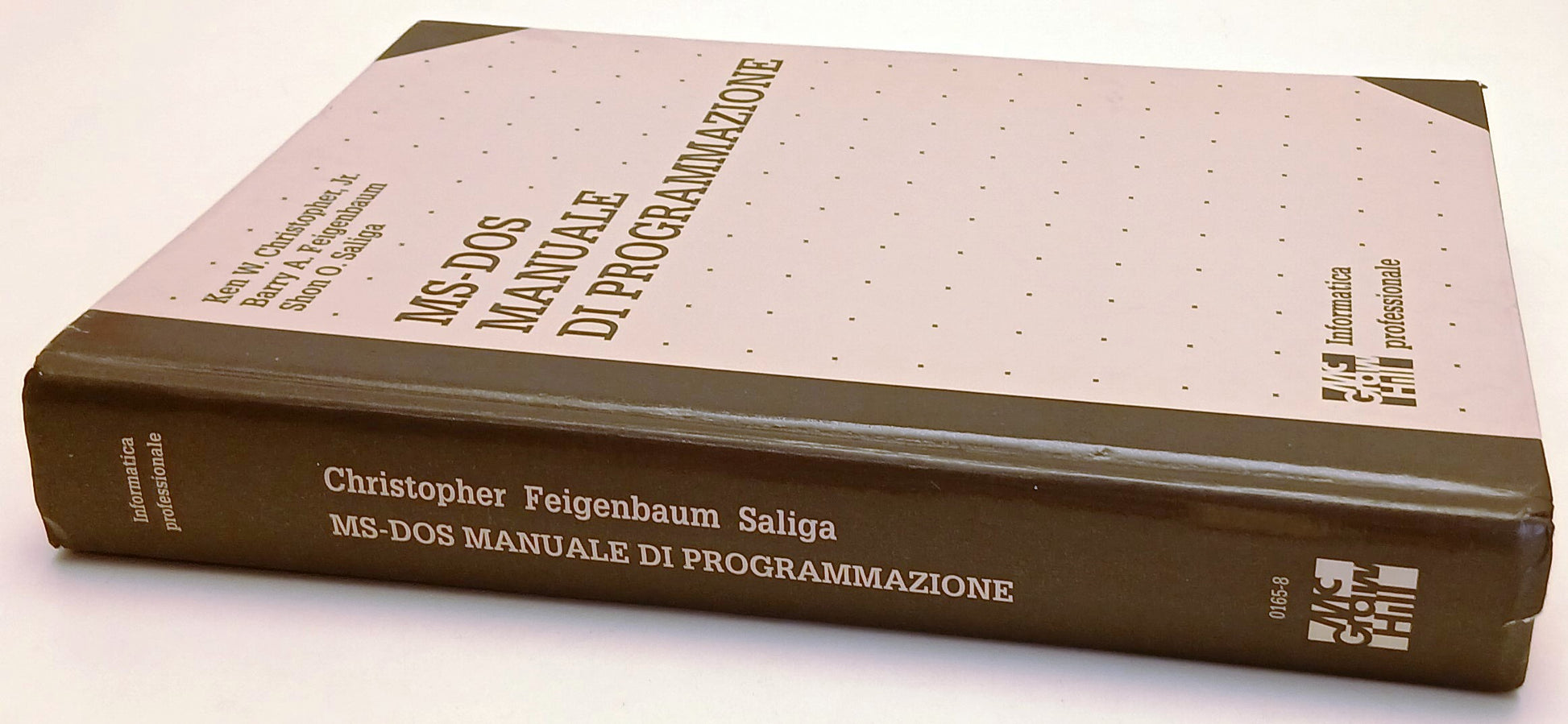 LZ- MS-DOS MANUALE DI PROGRAMMAZIONE-- McGRAW HILL- INFORMATICA-- 1990- C- ZFS16