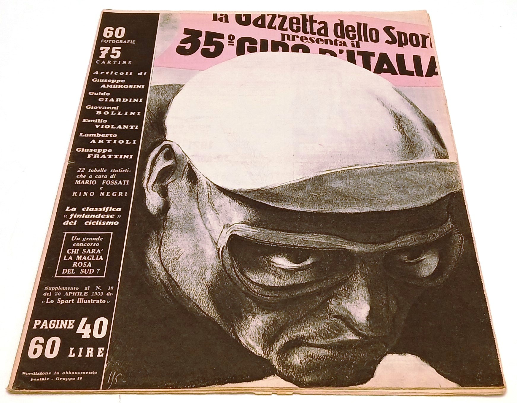 LR- RIVISTA 33° GIRO D'ITALIA numero speciale GAZZETTA DELLO SPORT 1950 - RVSh51