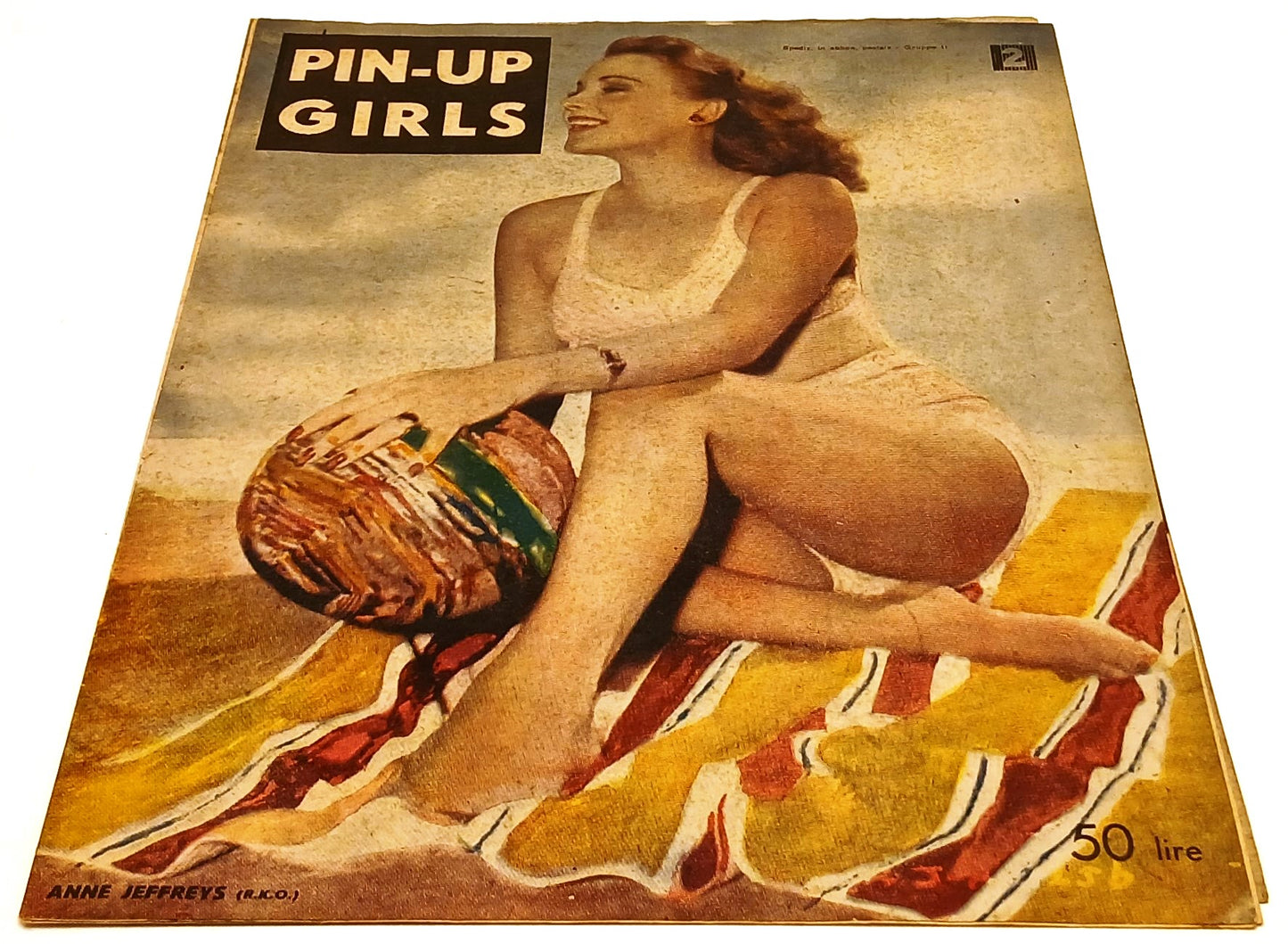 LX- RIVISTA PIN-UP GIRLS N.2 - ANNE JEFFREYS - RVSh54