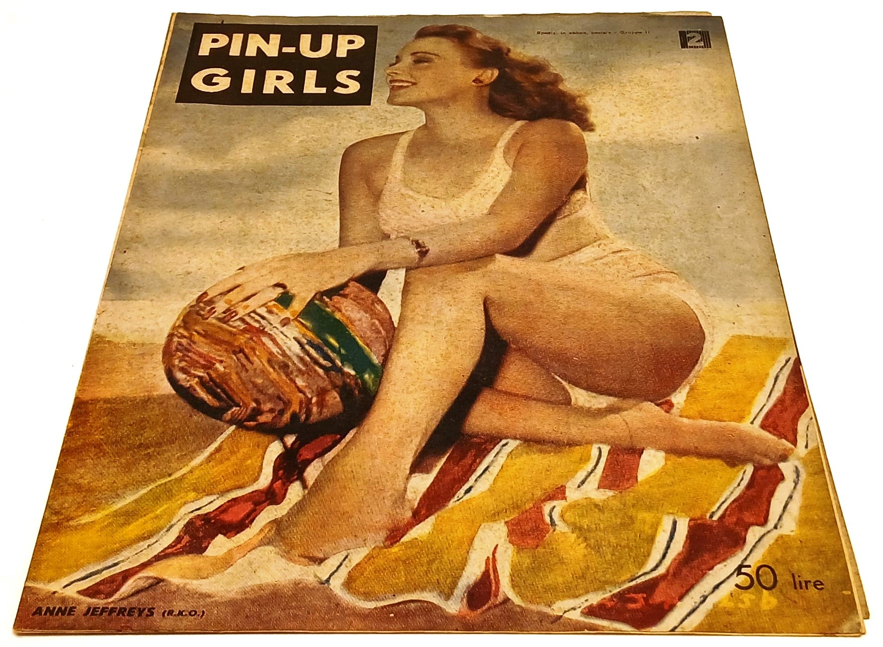 LX- RIVISTA PIN-UP GIRLS N.2 - ANNE JEFFREYS - RVSh54