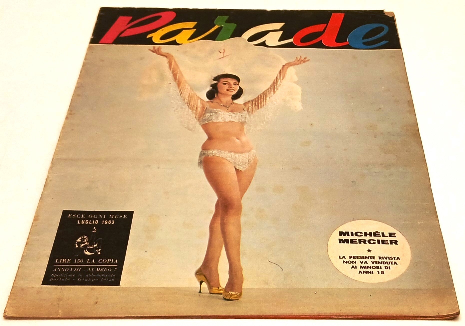 LX- RIVISTA PARADE ANNO VIII N.7 LUGLIO 1963 GEMELLE KESSLER MERCIER - RVSh78