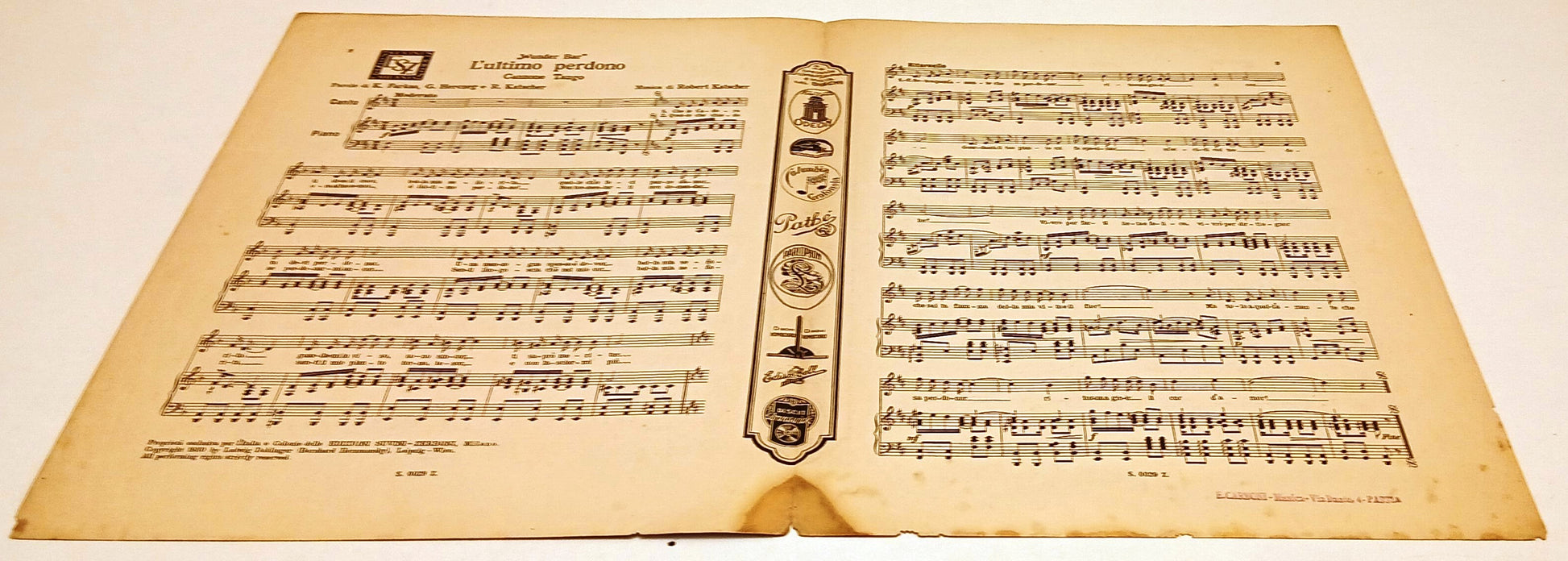 CV- SPARTITO WUNDER BAR - FARKAS HERCZEG - KATSCHER - SUVINI ZERBONI - RVSh64