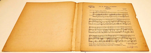 CV- SPARTITO FRANZ LEHAR - PAGANINI - CASA MUSICALE MAURO 1925 CARISCH - RVSh65