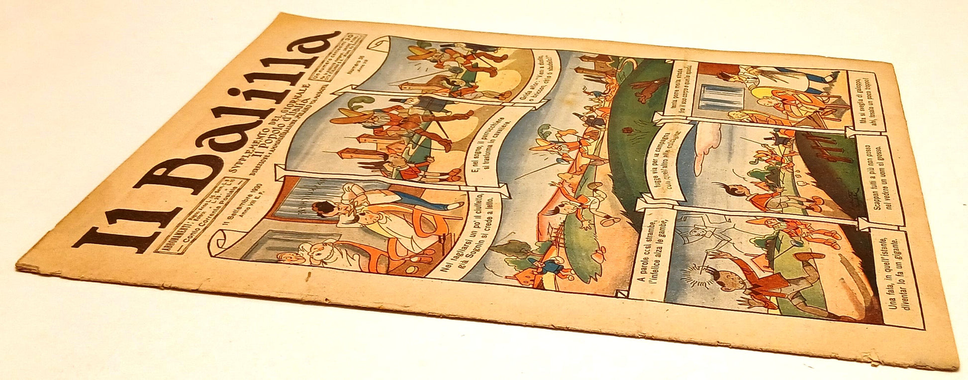FZ- RIVISTA IL BALILLA N.36 ANNO VIII 1930 - suppl. IL POPOLO D'ITALIA - RVSh76