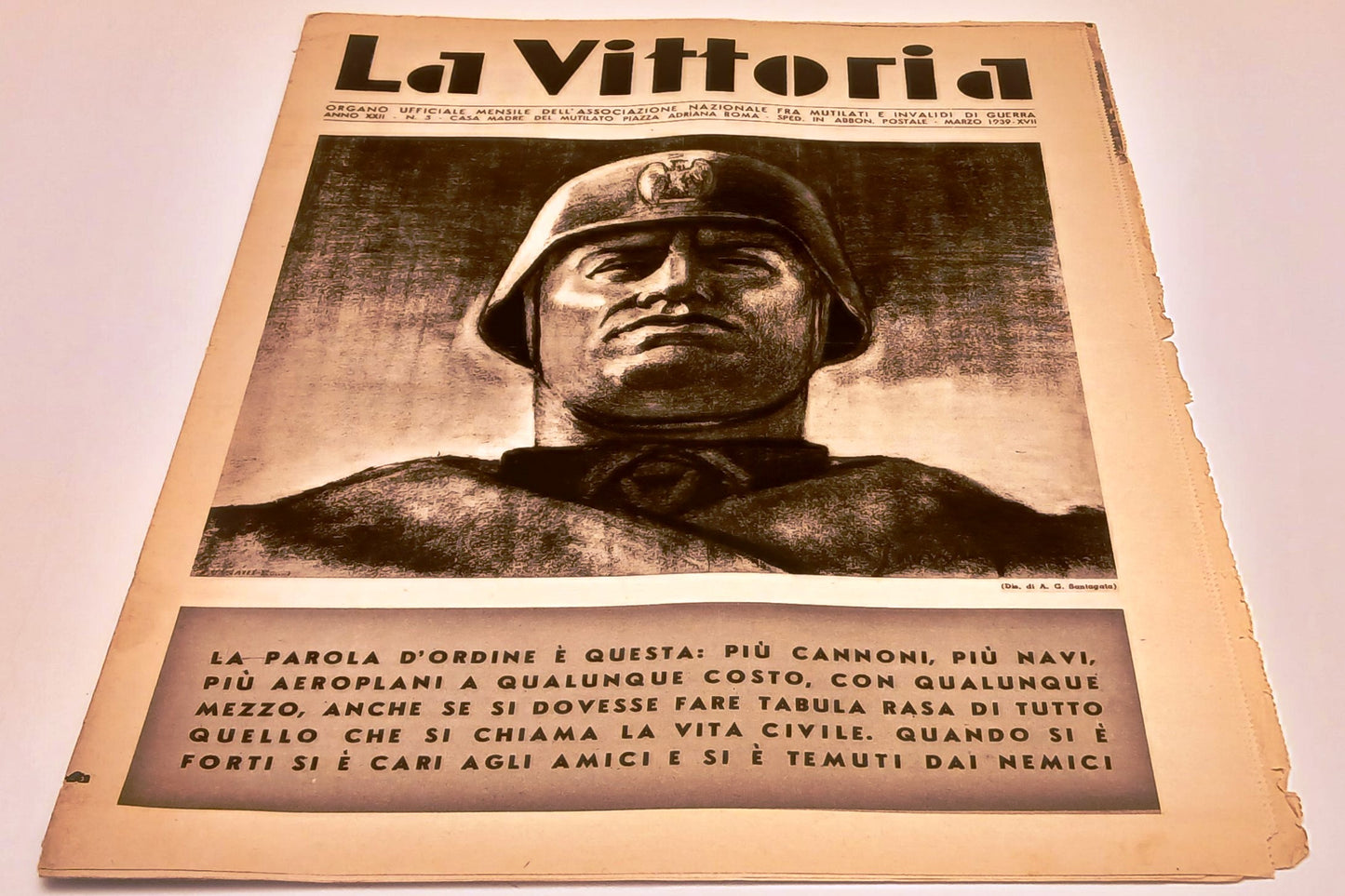 LR- RIVISTA LA VITTORIA ANNO XXII N.5 DICEMBRE 1939-XVII - RVSh12