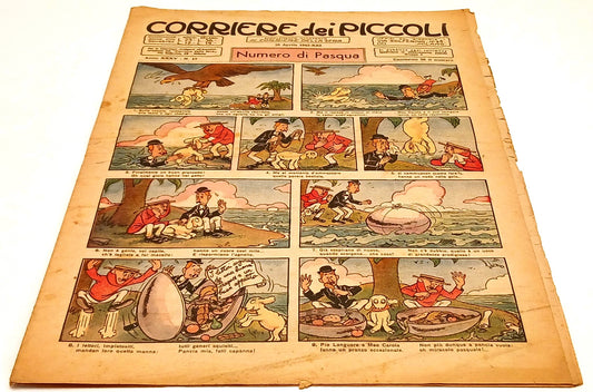 FZ- RIVISTA CORRIERE DEI PICCOLI ANNO XXXV N.17 25 APRILE 1943-XXI PASQUA- RVSh5