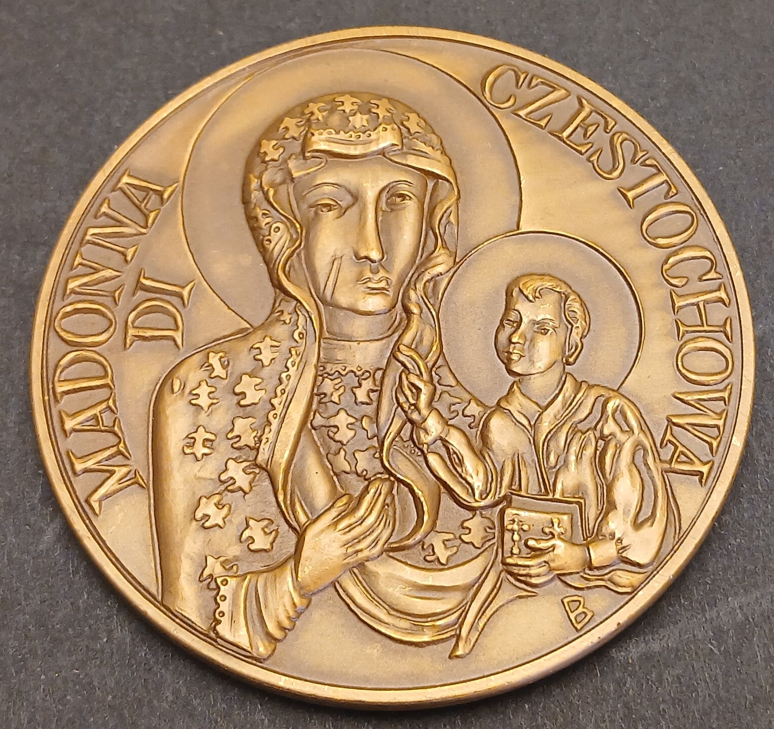 CB- MEDAGLIA JOHANNES PAULUS II MADONNA DI CZESTOCHOWA  - GTTS73