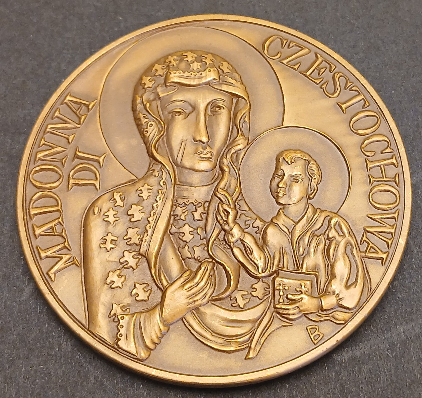 CB- MEDAGLIA JOHANNES PAULUS II MADONNA DI CZESTOCHOWA  - GTTS73