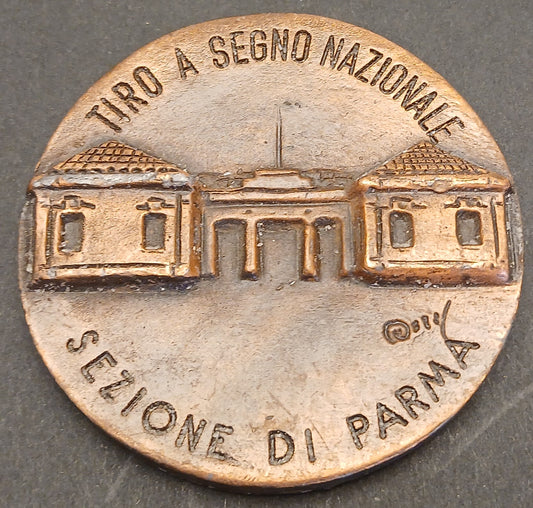 CB- MEDAGLIA TIRO A SEGNO NAZIONALE SEZIONE DI PARMA CENTENARIO 1879-1979 GTTS78