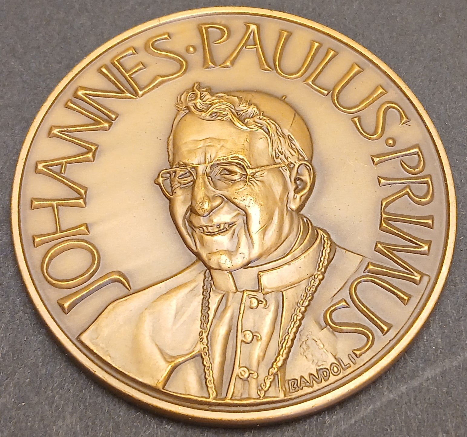 CB- MEDAGLIA JOHANNES PAULUS PRIMUS - BANDOLI  - GTTS72