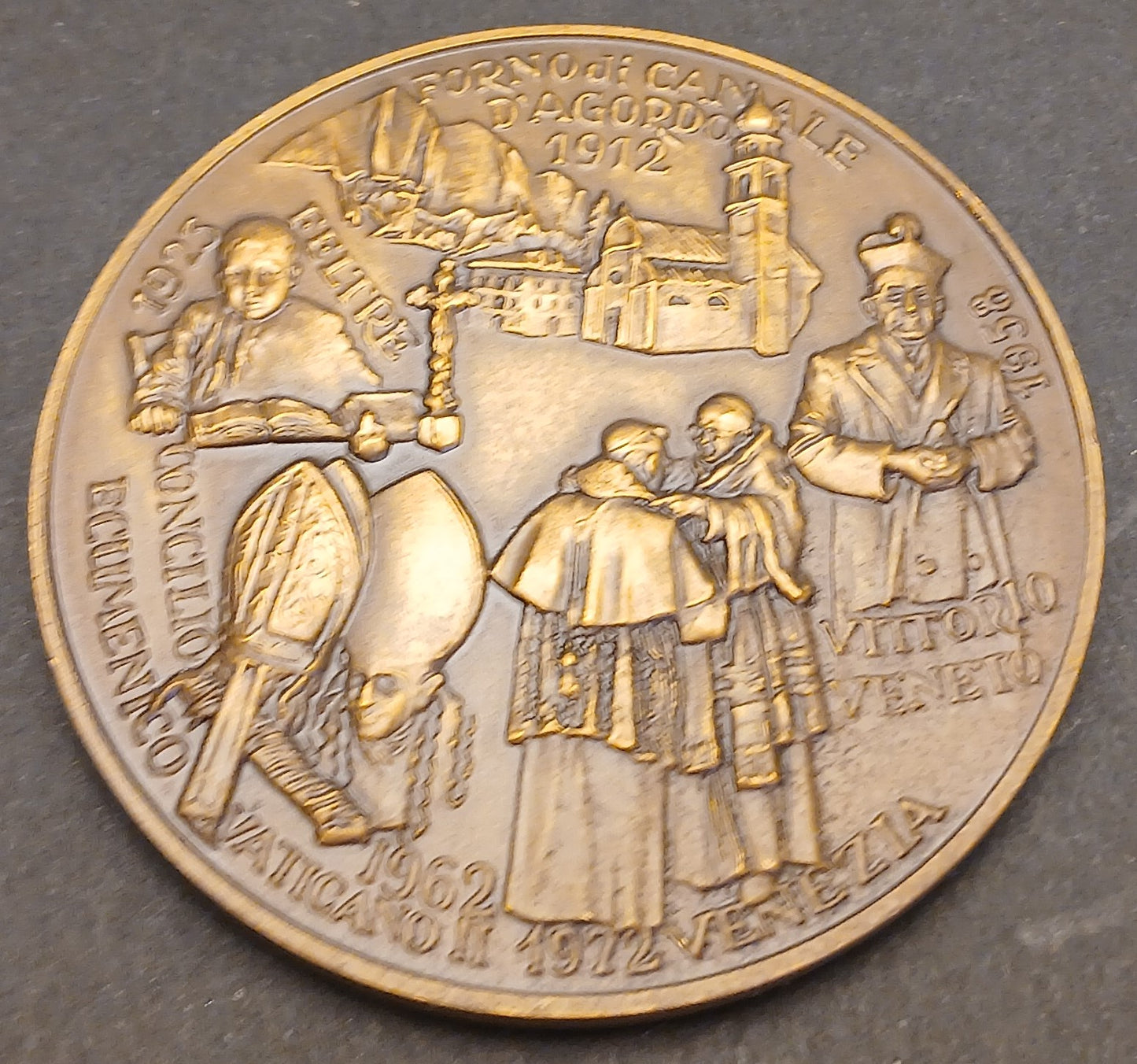 CB- MEDAGLIA JOHANNES PAULUS PRIMUS LA VITA DI ALBINO LUCIANI - GTTS76