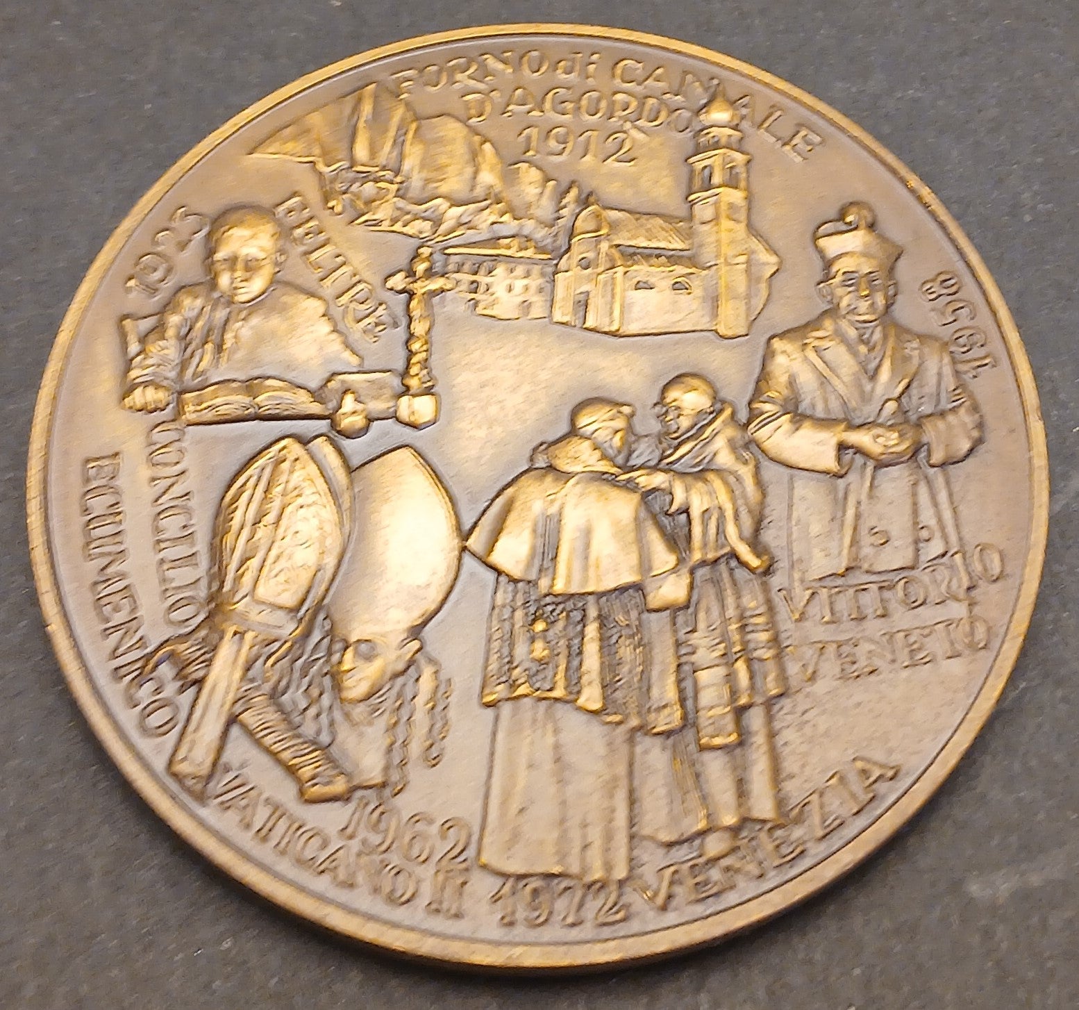 CB- MEDAGLIA JOHANNES PAULUS PRIMUS LA VITA DI ALBINO LUCIANI - GTTS76