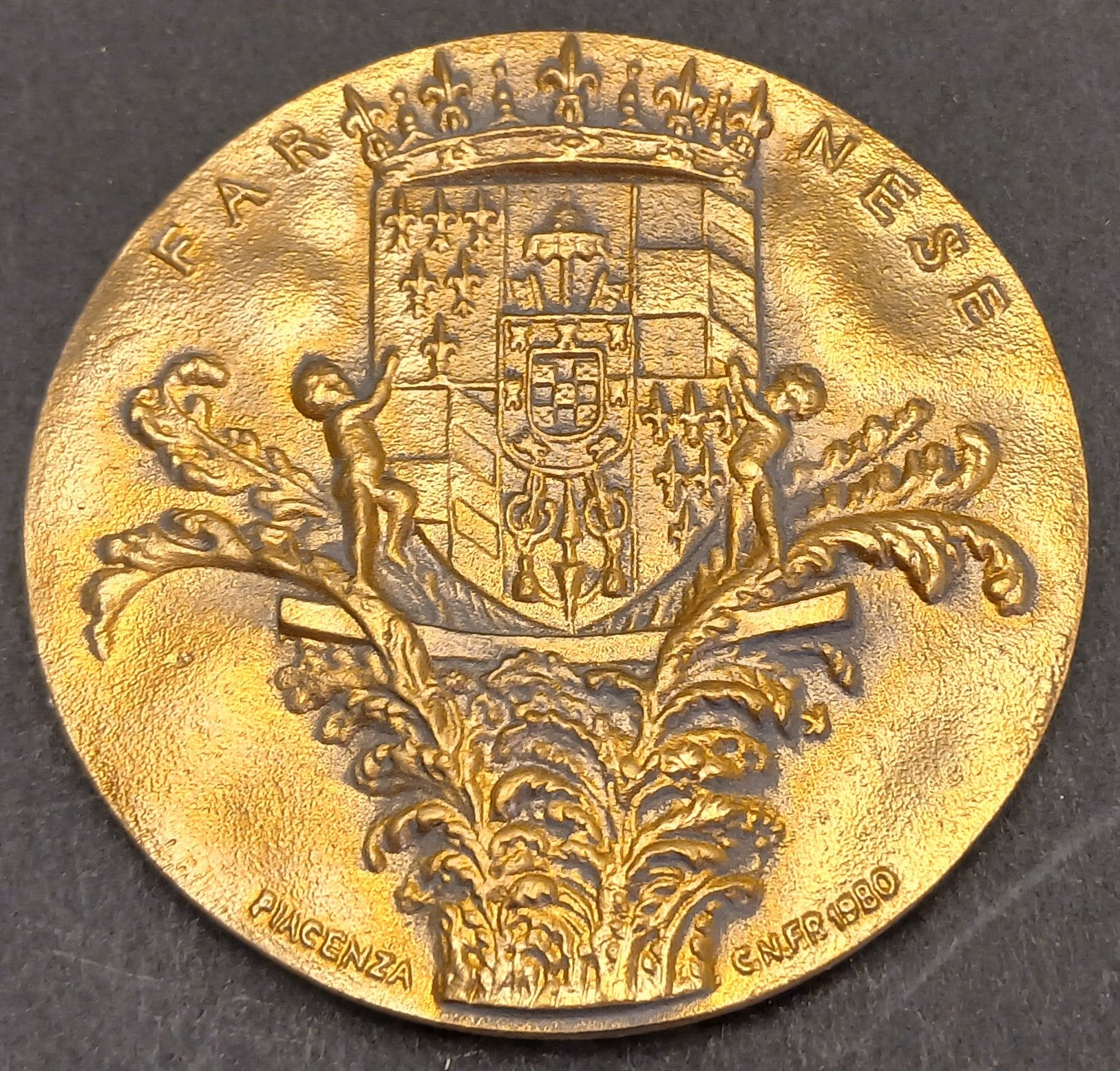 CB- MEDAGLIA PALAZZO FARNESE PIACENZA 1980 - VEROI - GTTS81