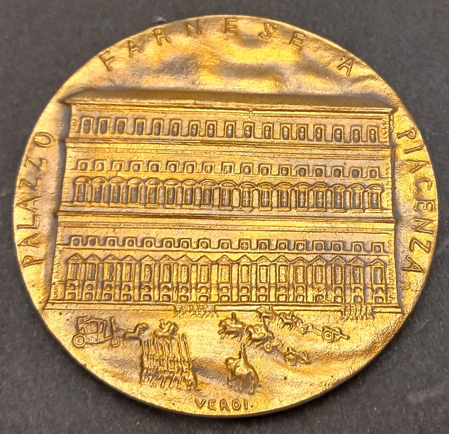 CB- MEDAGLIA PALAZZO FARNESE PIACENZA 1980 - VEROI - GTTS81