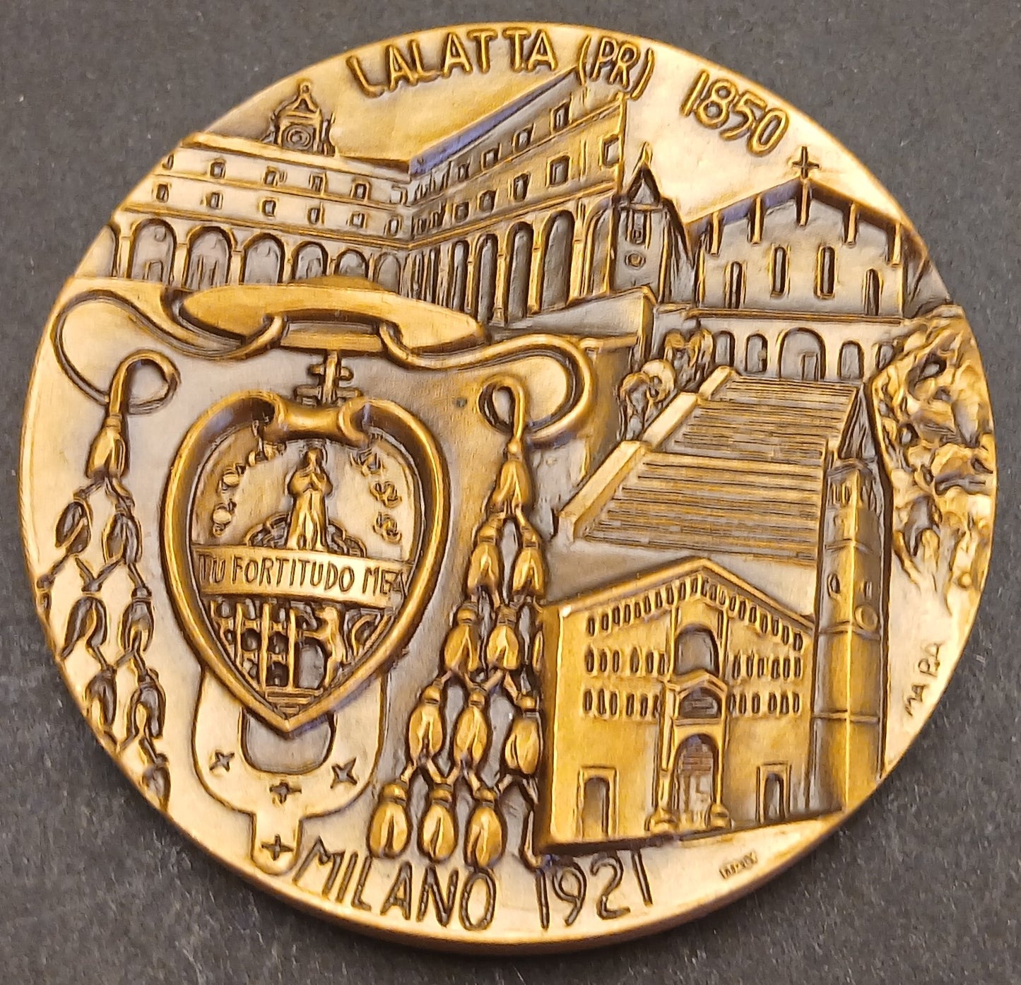 CB- MEDAGLIA PARMA MATER BEATO ANDREA CARDINAL FERRARI 1987 LALATTA 1921- GTTS75