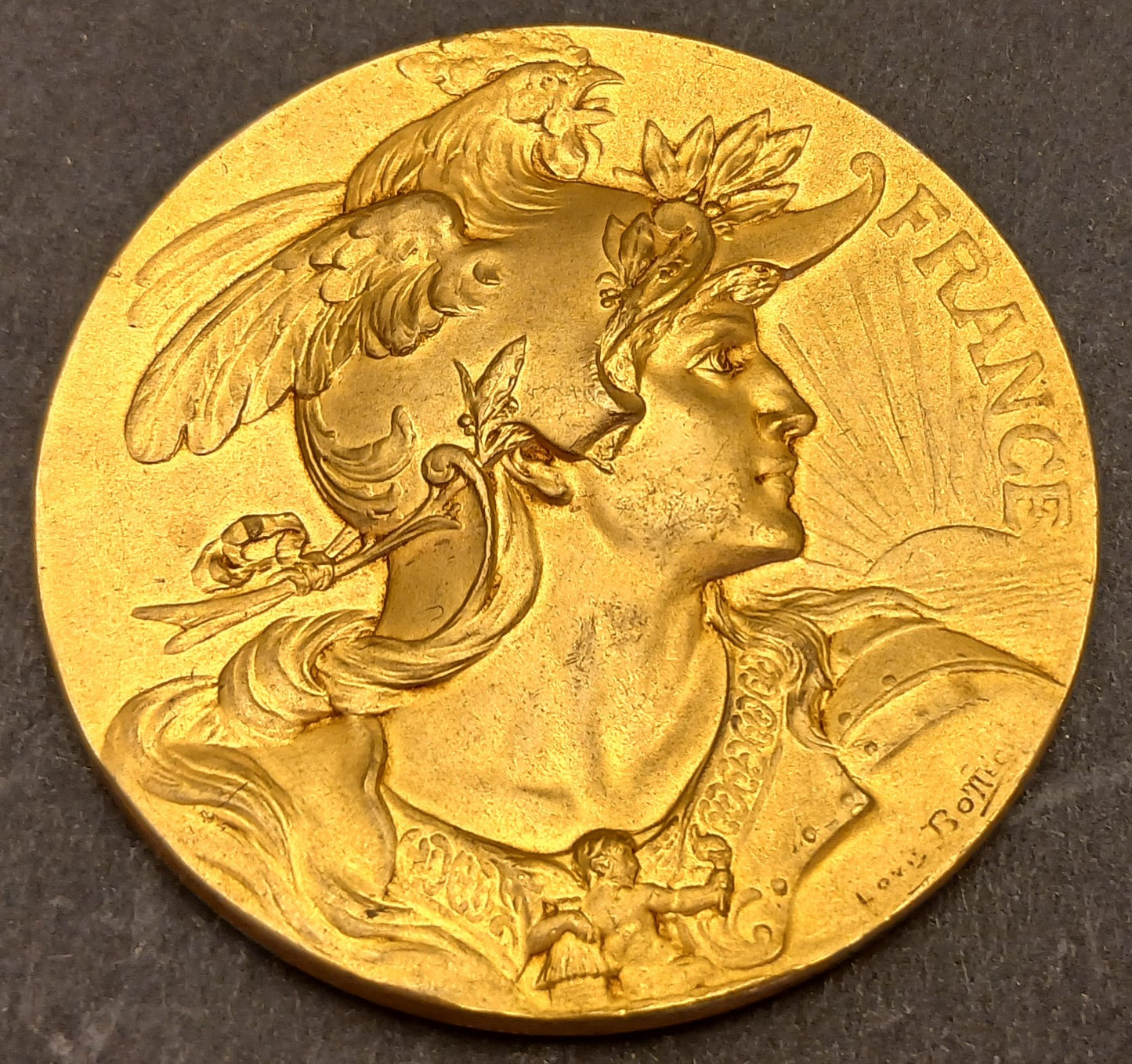 CB- MEDAGLIA EXPOSITION DU CONFORT MODERNE PARIS FRANCE - GTTS80