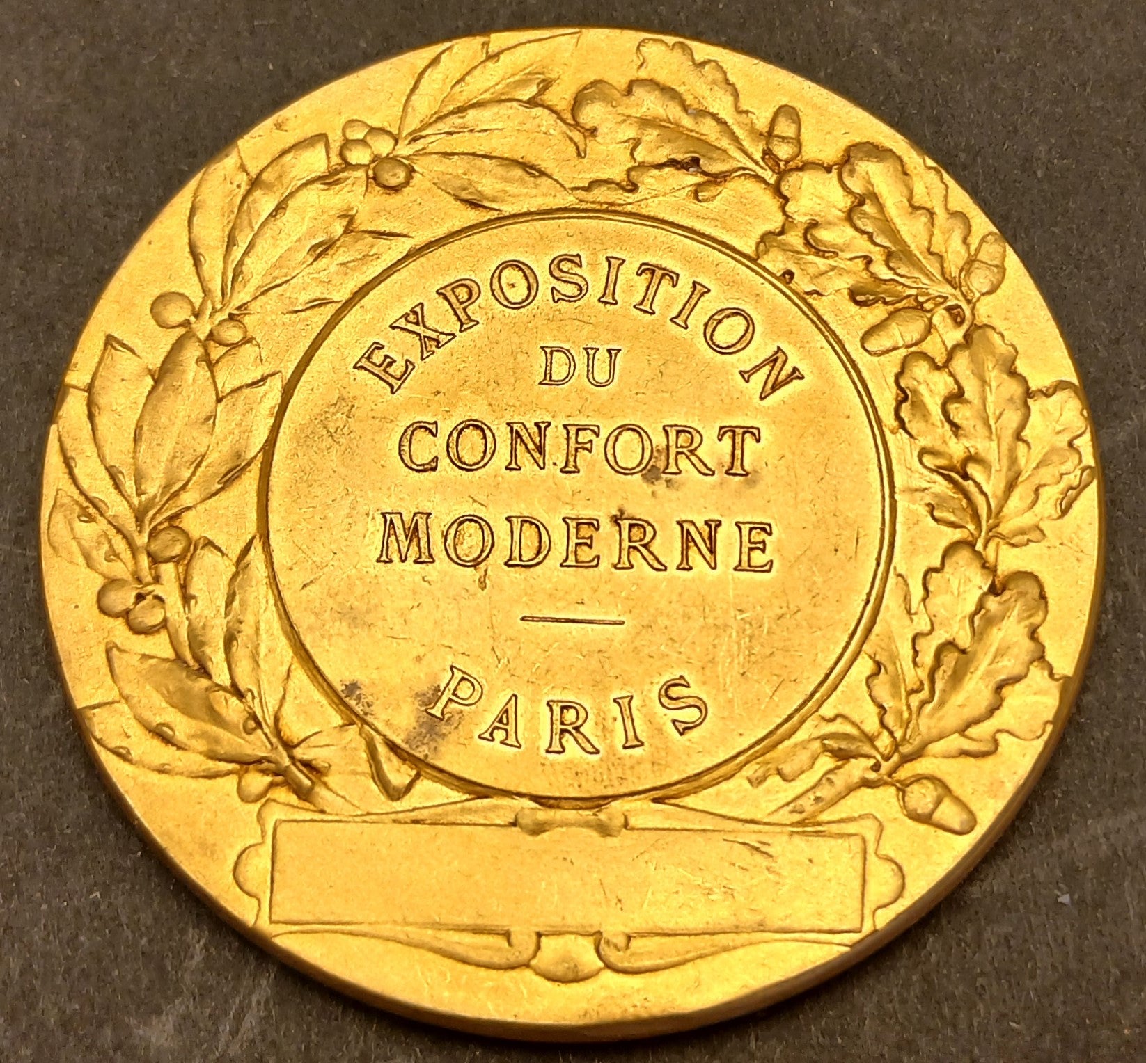 CB- MEDAGLIA EXPOSITION DU CONFORT MODERNE PARIS FRANCE - GTTS80