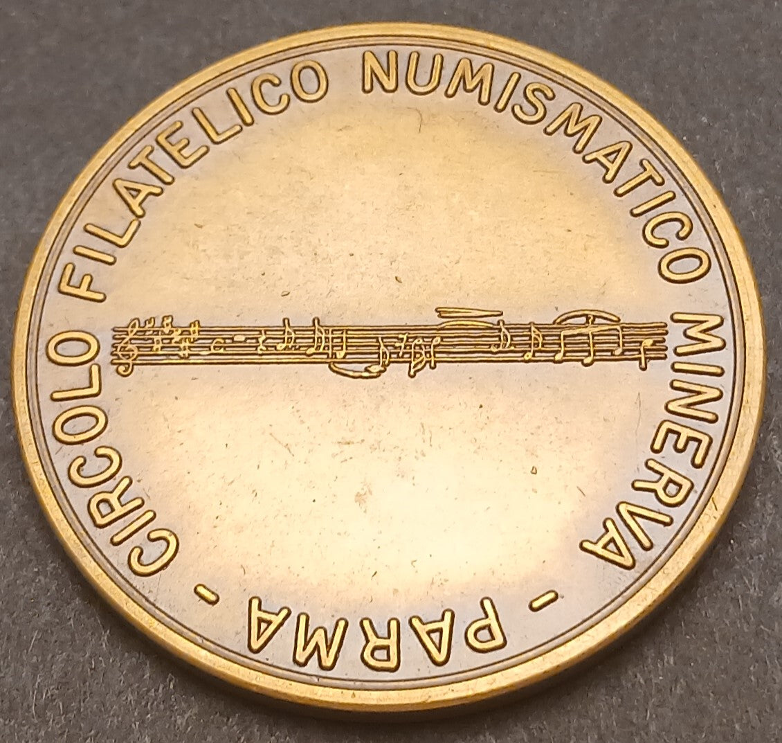 CB- MEDAGLIA GIUSEPPE VERDI 1901-1981 CIRCOLO NUMISMATICO MINERVA - GTTS103