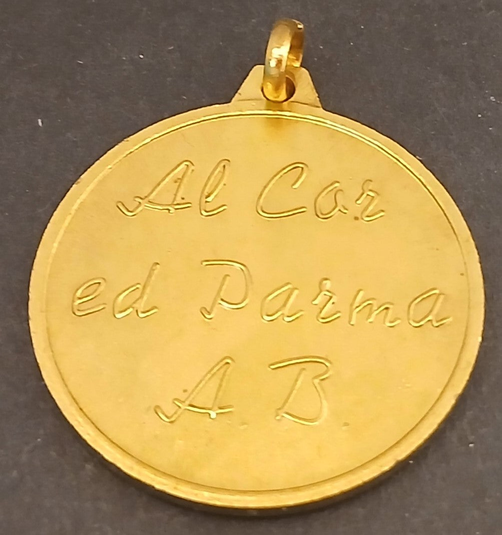 CB- MEDAGLIA CIONDOLO GIUSEPPE VERDI - AL COR ED PARMA - BRUNO ALOMI - GTTS100