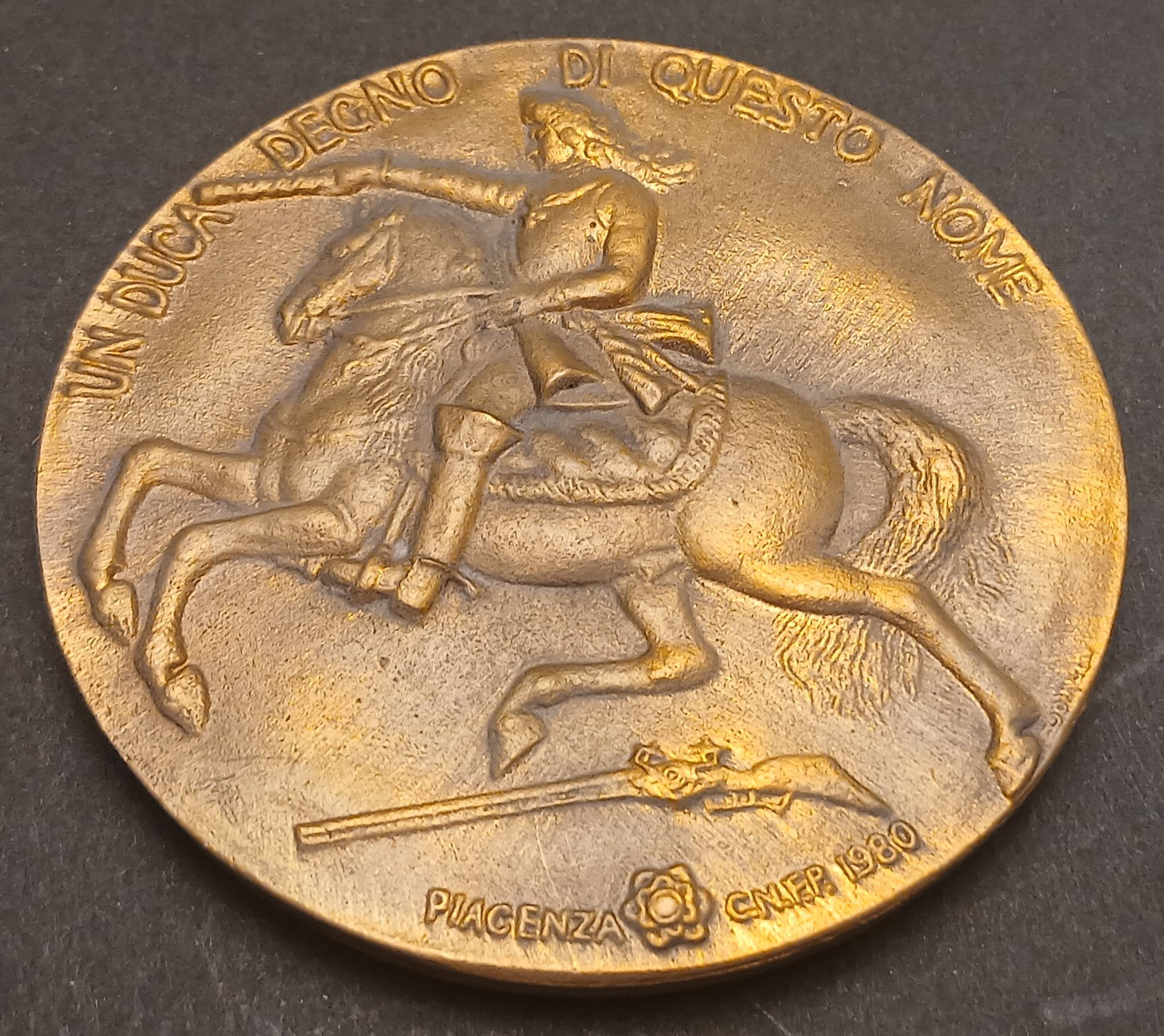 CB- MEDAGLIA FRANCESCO FARNESE DUCA VII DI PIACENZA E PARMA VEROI 1980 - GTTS98