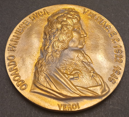 CB- MEDAGLIA ODOARDO FARNESE DUCA V DI PIACENZA E PARMA VEROI 1978 - GTTS91