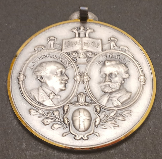 CB- MEDAGLIA ARTURO TOSCANINI GIUSEPPE VERDI - BRUNO ALOMI 1979 - GTTS105