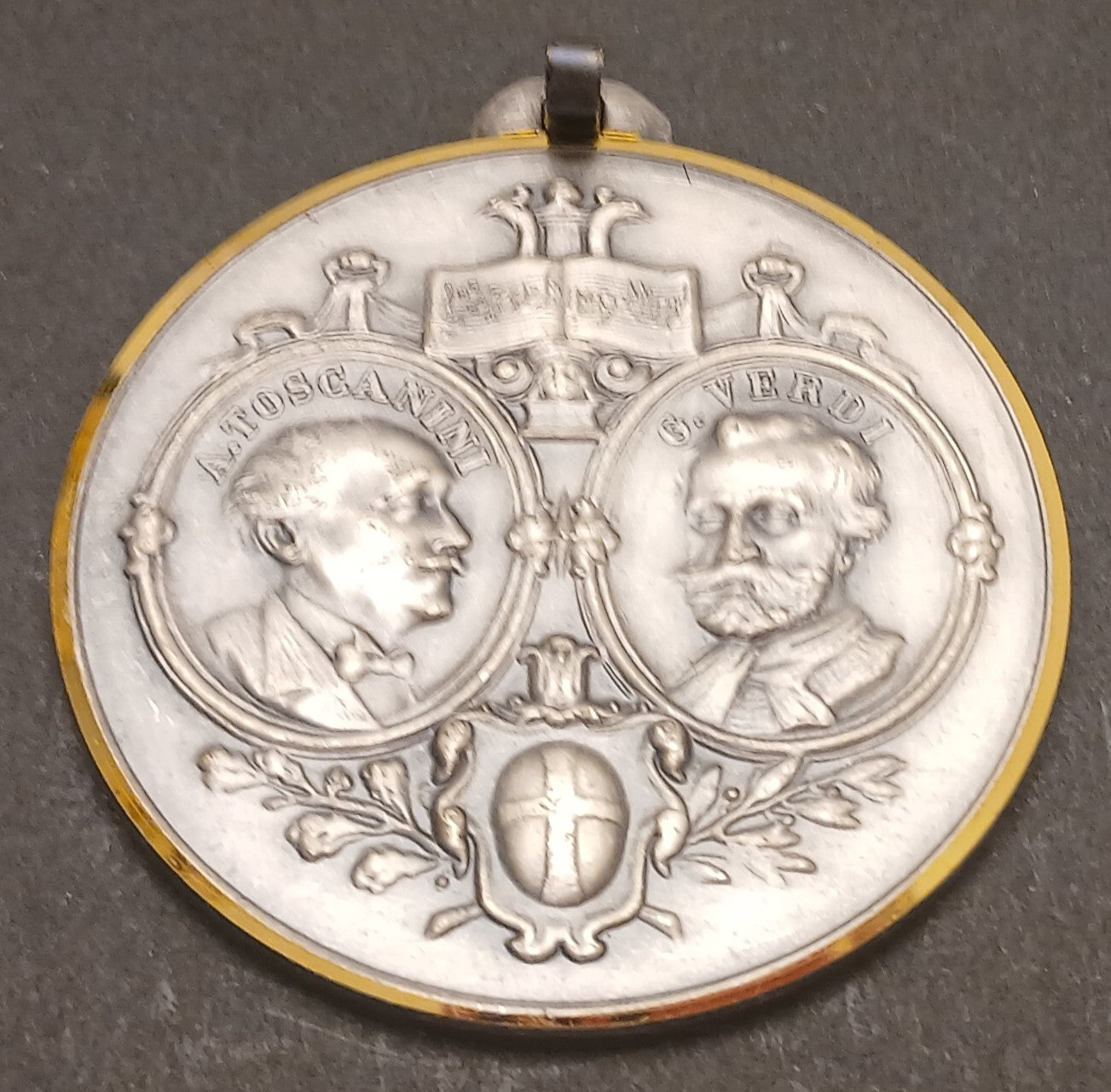 CB- MEDAGLIA ARTURO TOSCANINI GIUSEPPE VERDI - BRUNO ALOMI 1979 - GTTS105