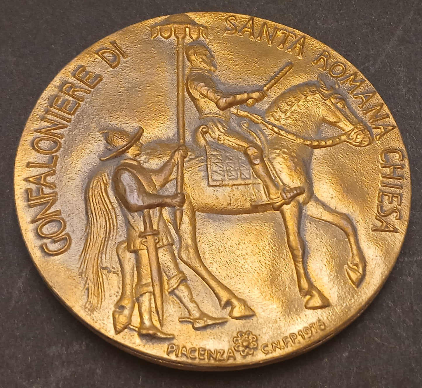 CB- MEDAGLIA PIER LUIGI FARNESE DUCA I DI PIACENZA E PARMA VEROI 1976 - GTTS97