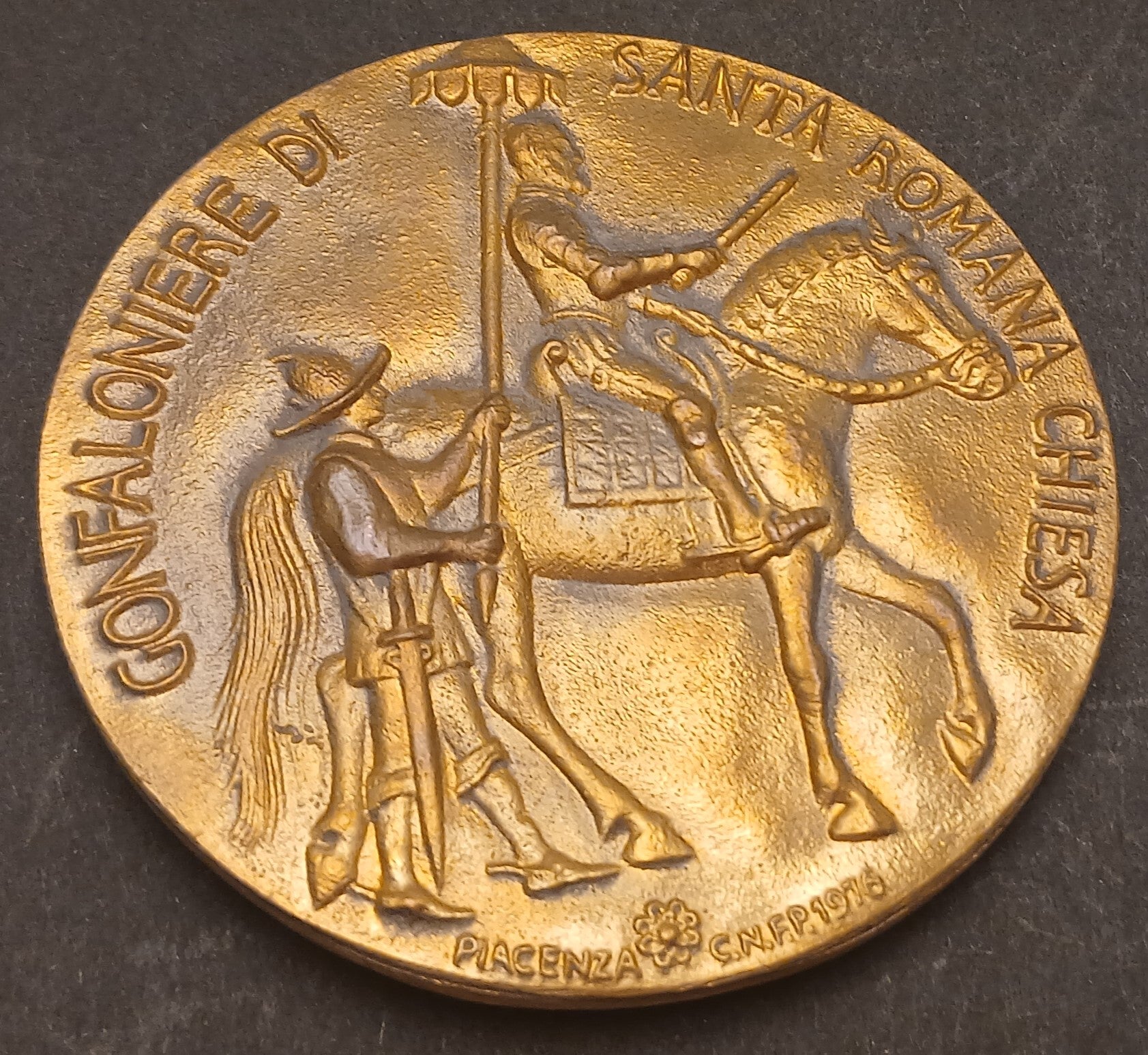 CB- MEDAGLIA PIER LUIGI FARNESE DUCA I DI PIACENZA E PARMA VEROI 1976 - GTTS97