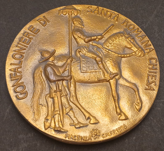 CB- MEDAGLIA PIER LUIGI FARNESE DUCA I DI PIACENZA E PARMA VEROI 1976 - GTTS97