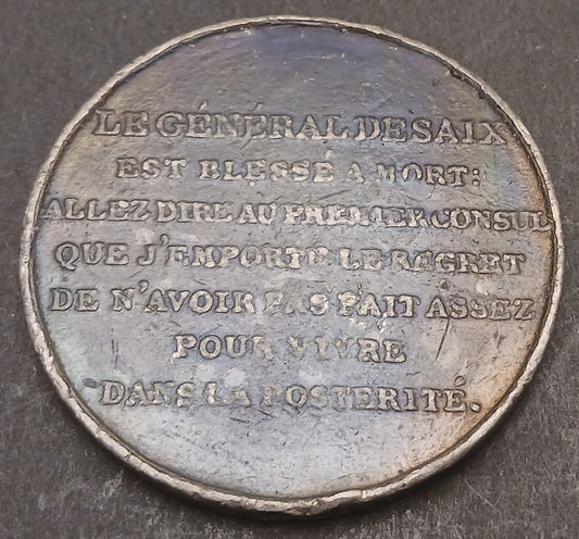 CB- MEDAGLIA MORTE DEL GENERALE DESAIX A MARENGO AUGUSTE BRENET BRAMSEN- GTTS117