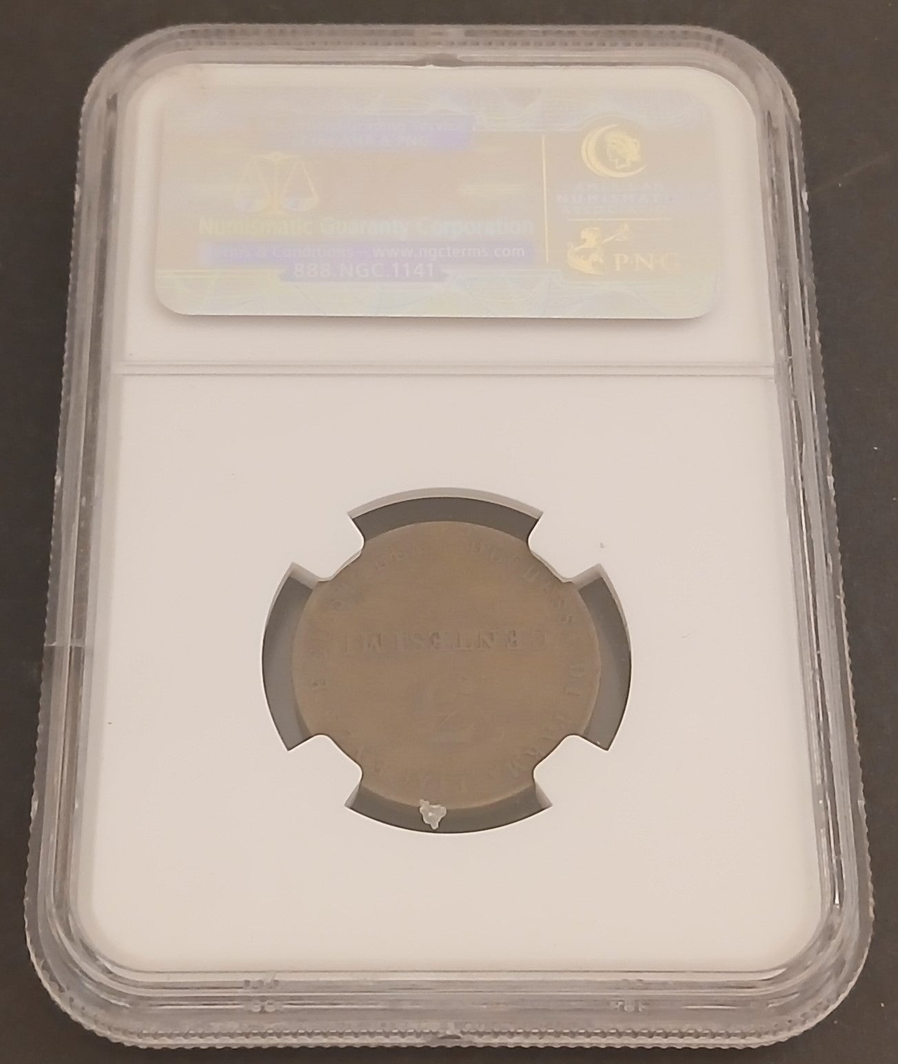 CB- MONETA GRADUATA NGC  ITALIA 1830 - 3 CENTESIMI PARMA  XF 45 BN - GTTS99