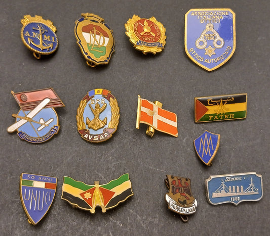 CB- SPILLA - LOTTO 13 PEZZI OTTICI FATEH ANMI AVSAP UNUCI - GTTS118