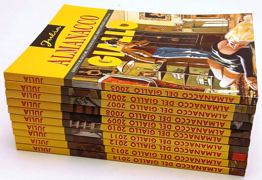 FB- ALMANACCO DEL GIALLO 2005/2014 JULIA SEQUENZA COMPLETA -- BONELLI -- B - G25