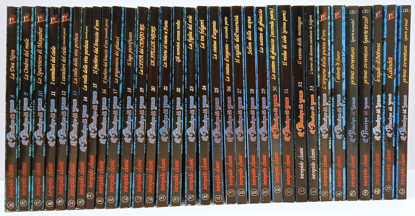 FZ- INTREPIDO CLASSIC IL PRINCIPE E IL SOGNO VOLUMI 1/33 SERIE COMPLETA - G25