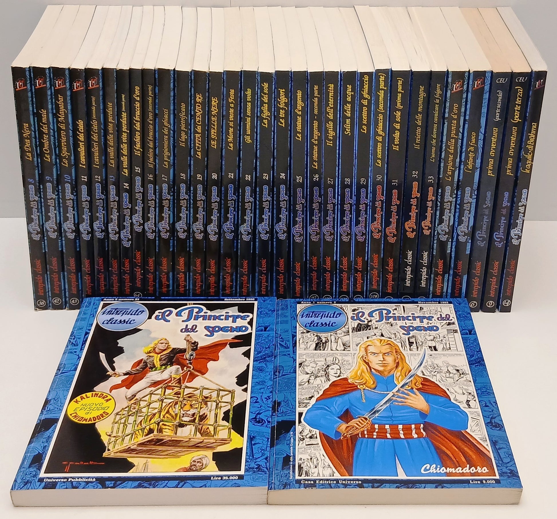 FZ- INTREPIDO CLASSIC IL PRINCIPE E IL SOGNO VOLUMI 1/33 SERIE COMPLETA - G25