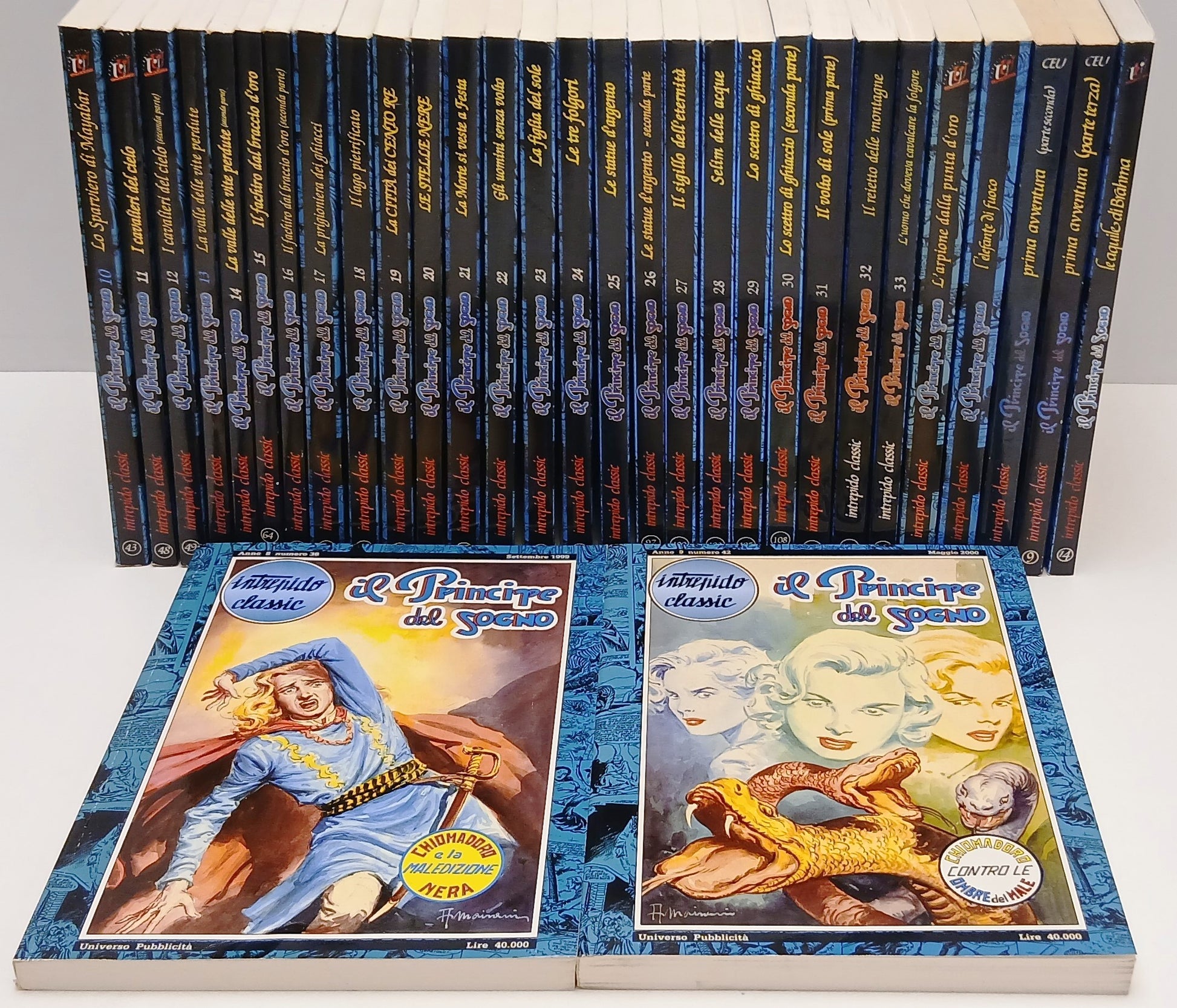 FZ- INTREPIDO CLASSIC IL PRINCIPE E IL SOGNO VOLUMI 1/33 SERIE COMPLETA - G25