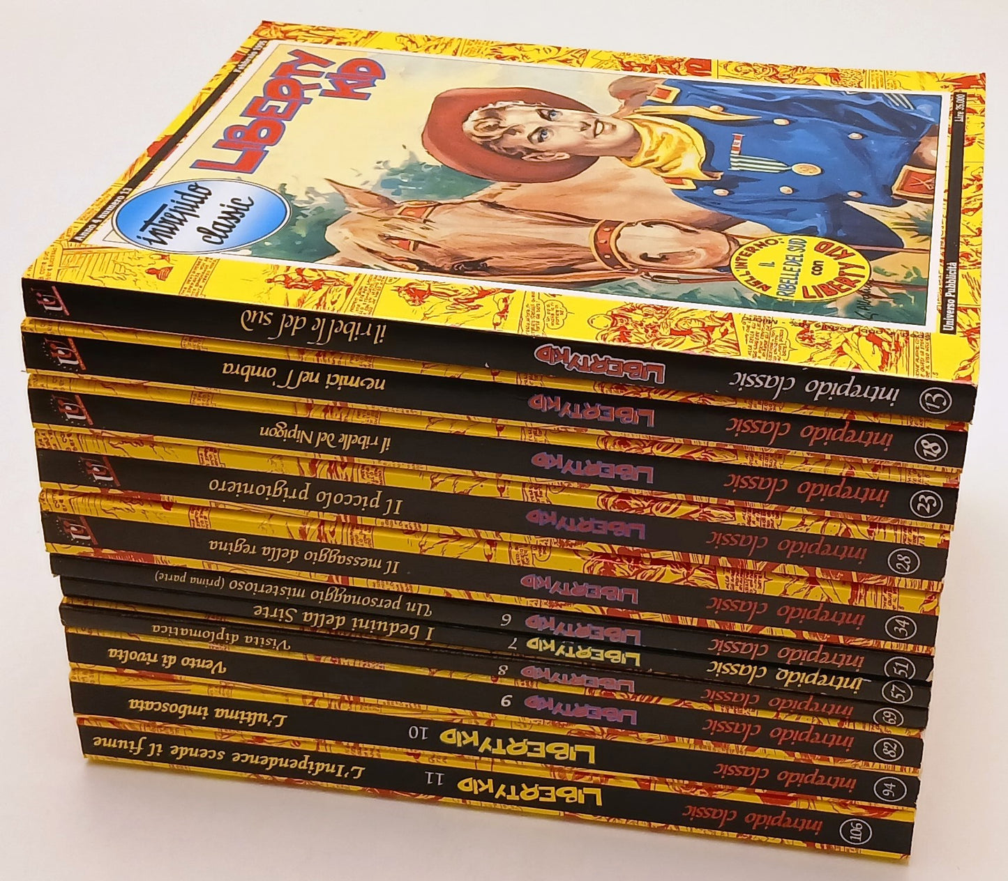 FZ- INTREPIDO CLASSIC LIBERTY KID VOLUMI 1/11 SERIE COMPLETA - G25