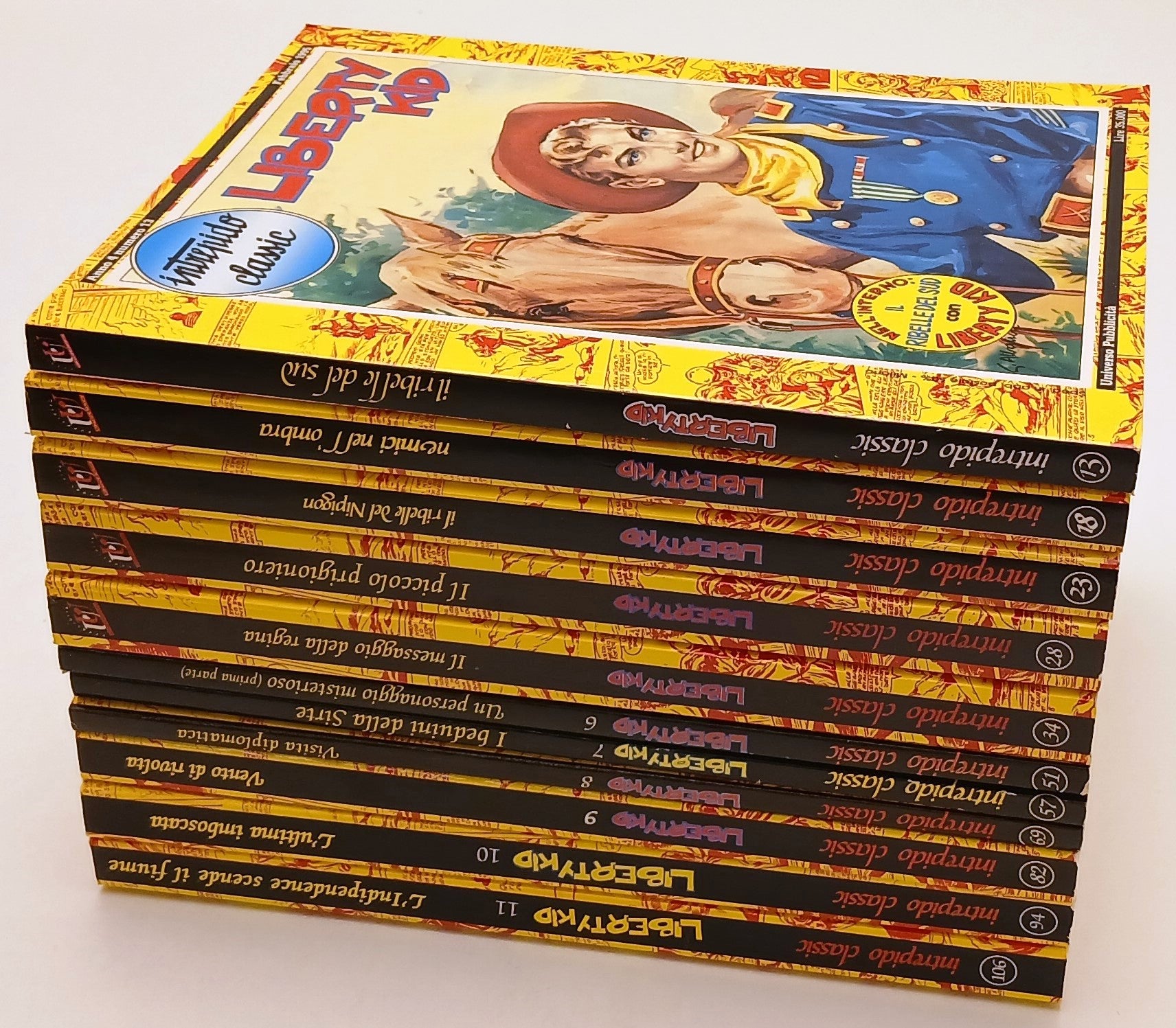 FZ- INTREPIDO CLASSIC LIBERTY KID VOLUMI 1/11 SERIE COMPLETA - G25