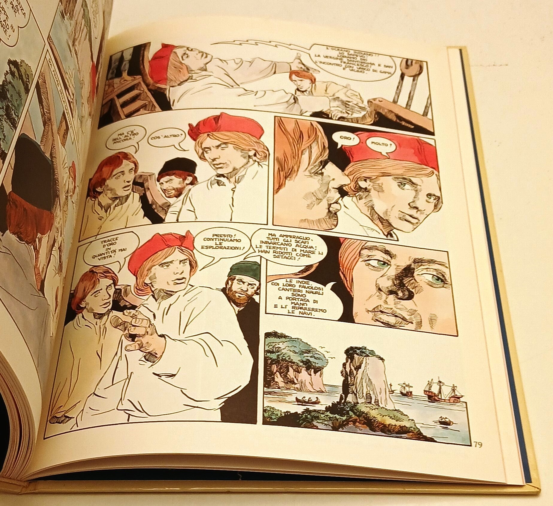 FV- COLOMBO AMMIRAGLIO TENEBROSO OCEANO - BISSO disegni BOZZOLI - SEI- 1991- H25