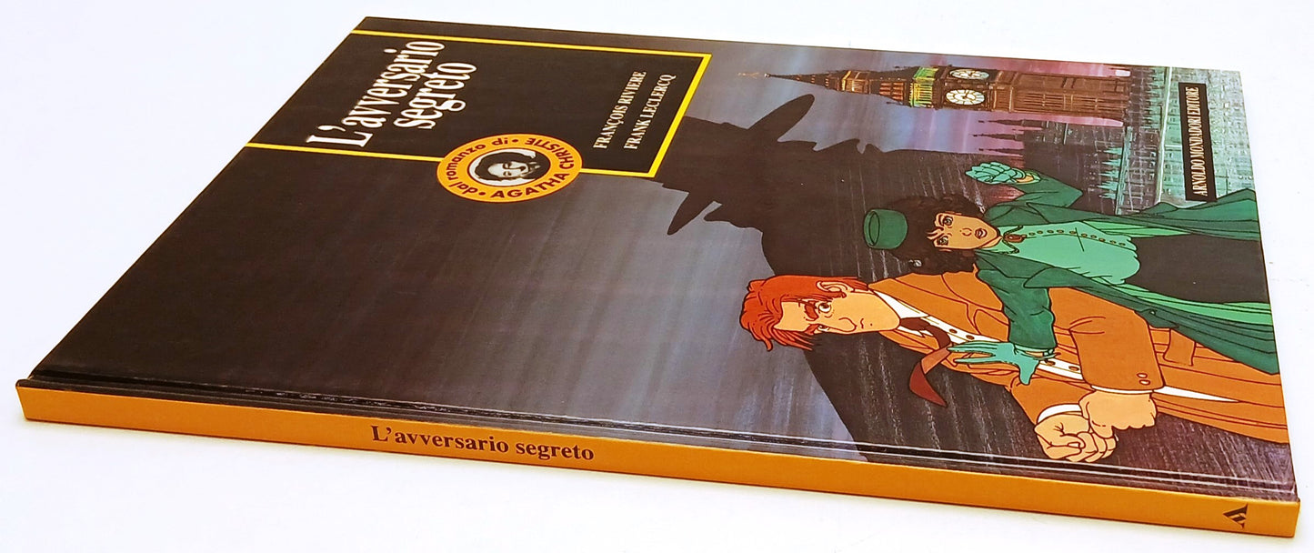 FV- L'AVVERSARIO SEGRETO AGATHA CHRISTIE- RIVIERE LECLERCQ- MONDADORI-1995-C-H25
