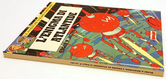 FV- AVVENTURE BLAKE E MORTIMER L'ENIGMA DI ATLANTIDE - JACOBS- COMIC ART- C- H25