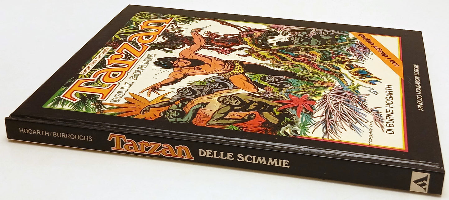 FV- TARZAN DELLE SCIMMIE - EDGAR RICE BURROUGHS HOGARTH- MONDADORI- 1983- C- H25