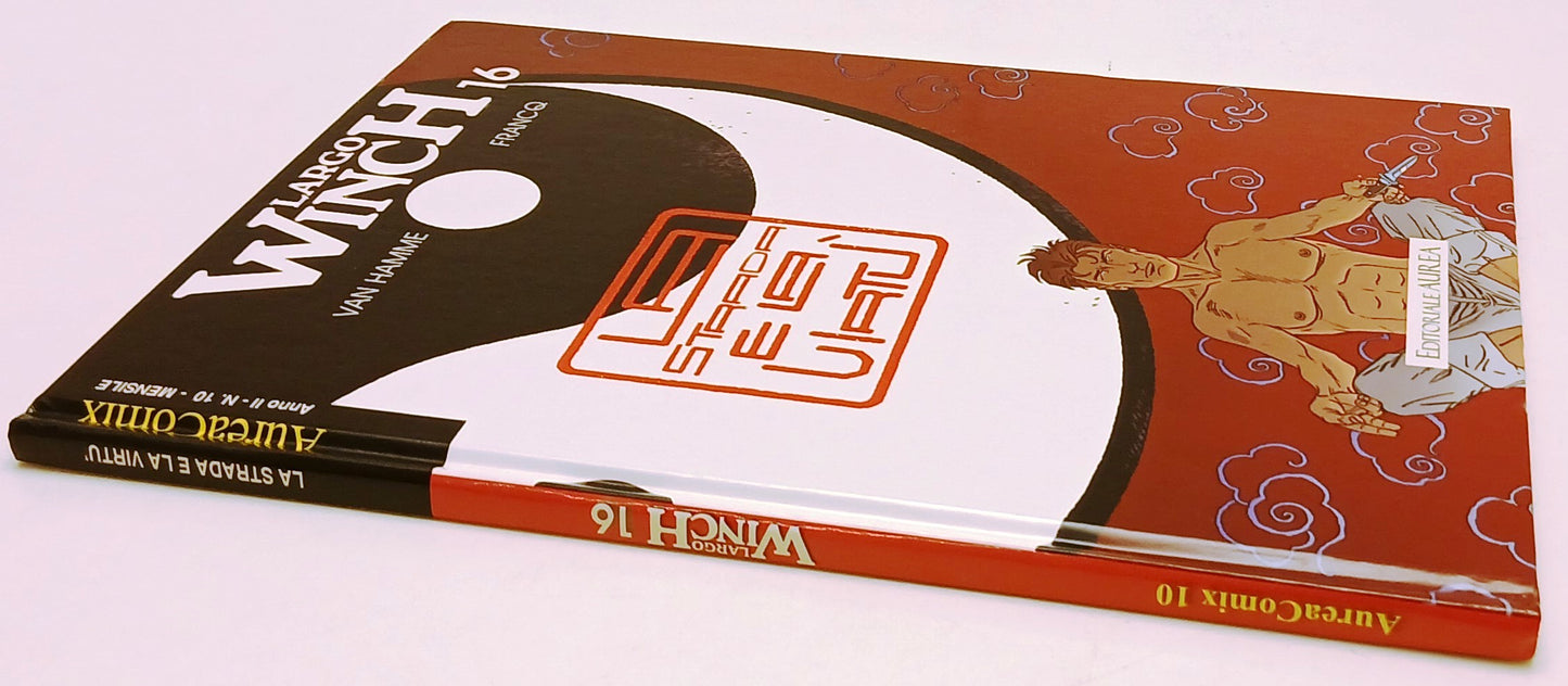 FV- AUREACOMIX N.10 LARGO WINCH 16 CARTONATO - VAN HAMME - AUREA EDITORIALE- G25